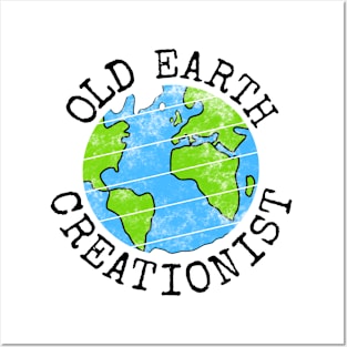 Old Earth Creationist, Creationism Christian Church Posters and Art